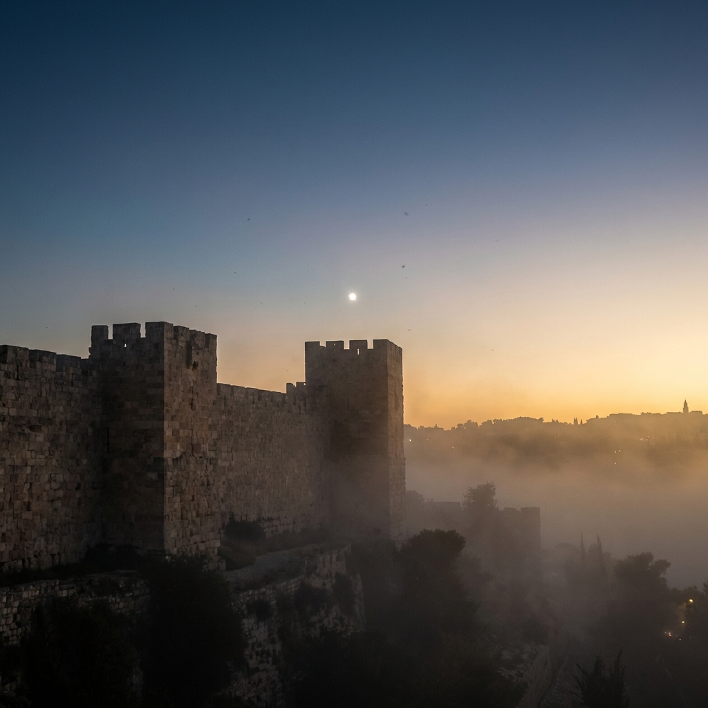 Morning Star convergence in Jerusalem